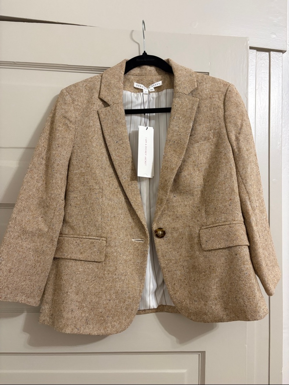 NWT Veronica beard schoolboy Dickey jacket size 10